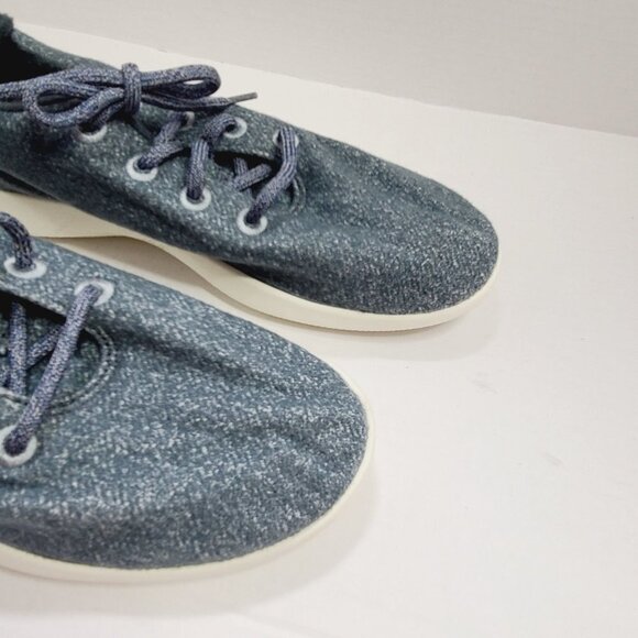 Allbirds Wool Sneakers Gray White Sole Merino Wool Washable SIze 10 Women's‎ - Picture 3 of 9